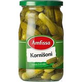 Amfissa Kornišoni extra 680g Cene