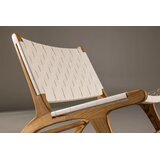 Vind Collection Vind lounge fotelja Rike, prirodna boja | shoptok.hr