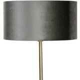 QAZQA Vloerlamp messing met velours kap groen 50cm - Simplo | Shoptok.si