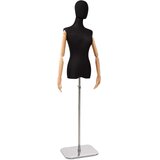  Podesivi maneken 165-213 cm s postoljem Žena PP Crna | shoptok.hr