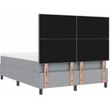  Krevet s opruga kutije Svijetlo siva 160 x 200 cm tkanina | shoptok.hr
