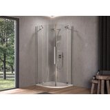 Kolpa San Kolpa Polaris Tuš kabina R90 SBR/1 Silver brill 515370 | Eponuda.com