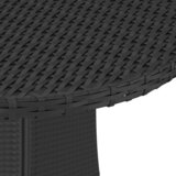  5-dijelni set vrtnih sofa od poliratana s jastucima crni | shoptok.hr