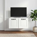 TV ormar za zid Bijela 59,5 x 41 x 30 cm Konstruirano drvo Cijene