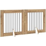  Vrata za pse s postoljem 2 pcs Hrast artisan 80 x 80 cm | shoptok.hr