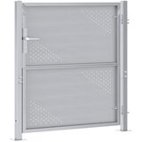 Vrtna vrata Srebrno 85 x 97 cm Nehrđajući čelik | shoptok.hr
