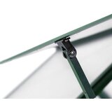  Staklenik s okvirom zeleni 334 x 169 x 195 cm aluminijski | Eponuda.ba