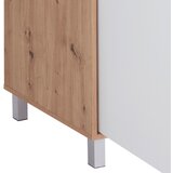 Modern Living Omara Za Oblačila Box, Bela, Barva Hrasta | Shoptok.si