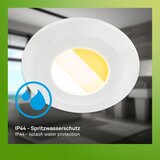 BRILONER 7588036 - SET 3xLED kupatilsko ugradno svetlo KLIRA 3xLED/4,9W/230V IP44 bela | Eponuda.com