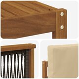  Set vanjskih sofa 6 kom. Prirodna | shoptok.hr