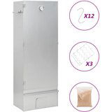 vidaXL Pečica za dimljenje z lesenimi sekanci 44,5x29x110 cm jeklo, (20722864) | Shoptok.si