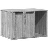 vidaXL Kutija z mačji pijesak boja hrasta 60x40x40cm konstruirano drvo | shoptok.hr