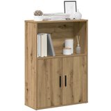 vidaXL Knjižna omara artisan hrast 60x24x85 cm inženirski les | Shoptok.si