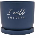 Widdop & Co. Country Living - Saksija - Country Living, I Will Survive Cene