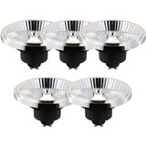LUEDD Komplet 5 Pametna zatemljiva LED žarnica GU10 AR111 10W 700lm 2200-6500K Cene