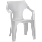 Allibert stolica dante pvc niski naslon 57X57X79 bela Cene