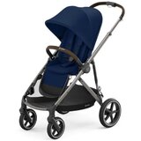 Cybex kolica gazelle, navy blue(taupe ram) u