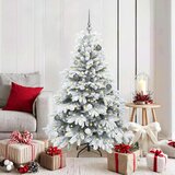 vidaXL Umjetno božićno drvce s stalakom Zelena 150 cm PE i PVC | shoptok.hr