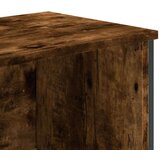 Ormarić za knjige boja dimljenog hrasta 80x31x169 cm drveni | shoptok.hr