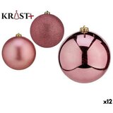  Set božićnih kuglica Roza PVC 10 cm (12 kom.) Cijene
