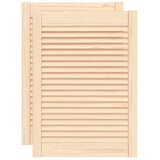  Vrata za ormarić rešetkasti dizajn 2 kom 69 x 49,4 cm borovina | shoptok.hr