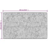 vidaXL Preproga pralna krpanka večbarvna 150x230 cm protizdrsna | Shoptok.si