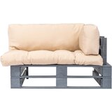  Vrtna sofa od paleta od borovine s jastucima boje pijeska | shoptok.hr