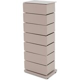 Spinder Design Siva/bež kovinska komoda 37x98,5 cm Joey – | Shoptok.si