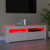 vidaXL TV ormarić s LED svjetlima visoki sjaj bijeli 120 x 35 x 40 cm | shoptok.hr