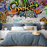 Artgeist Foto tapeta - Graffiti on the Wall 100x70 Standard | shoptok.hr