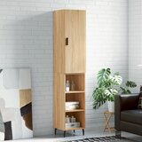 Visoka komoda hrasta sonome 34,5x34x180cm od konstruiranog drva | shoptok.hr