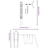 Vanjski Zunanje igralo impregnirana borovina, (20770668) | Shoptok.si