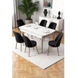 Hanah home trpezarijski set, 7 dijelova, crni | Eponuda.ba
