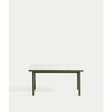 Kave Home Vrtna mizica s keramično ploščo 51x81 cm Maurina – | Shoptok.si