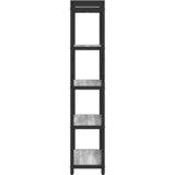  Polica Sivi hrast sonoma 60 x 30 x 155 cm Konstruirano drvo | shoptok.hr