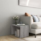 vidaXL Stranska mizica siva sonoma 59x36x38 cm inženirski les Cene