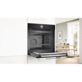 Bosch HMG7361B1 Serija 8 Vgradna pecica z mikrovalovno funkcijo 60 x 60 cm, crna | Shoptok.si