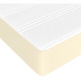  Madrac s džepičastim oprugama srednje tvrdoće krem 90x200x20 cm od umjetne kože - Krema 90 x 200 cm 1 Krema | shoptok.hr