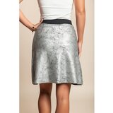 Fenzy Plus Size Mini Suknja, Srebrna | shoptok.hr