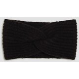 Marisse Warm Knitted Headband, Black | Shoptok.si
