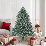  Umjetno božićno drvce Zelena 150 cm PVC, Plastika i Čelik | shoptok.hr