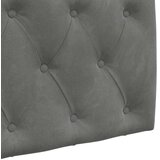  Držeće uzglavlje Zidne Tamno siva 110 x 55 x 7 cm Baršun - Tamno siva 100 cm bez LED | shoptok.hr