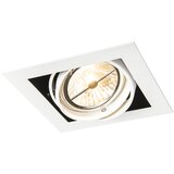 QAZQA Vgradni reflektor bel AR111 nastavljiv - Oneon Cene