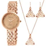 Set nakita, Sat, ogrlica i minđuše, Rose gold