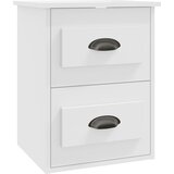  Zidni noćni ormarići 2 kom bijeli 41,5x36x53 cm | shoptok.hr