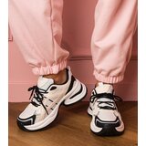 Gemre Black and white sports sneakers on a chunky sole Manora | shoptok.hr