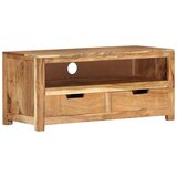  TV ormarić 88 x 35 x 40 cm od masivnog bagremovog drva | shoptok.hr
