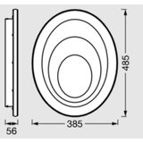 Osram LED stropno svetlo ORBIS SPIRAL LED/37W/230V bela | Eponuda.com