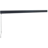 vidaXL Zložljiva tenda rumena in bela 4,5x3 m blago in aluminij | Shoptok.si