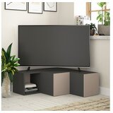 Hanah home TV komoda kompaktna antracit-svijetlosmeđa | Eponuda.ba